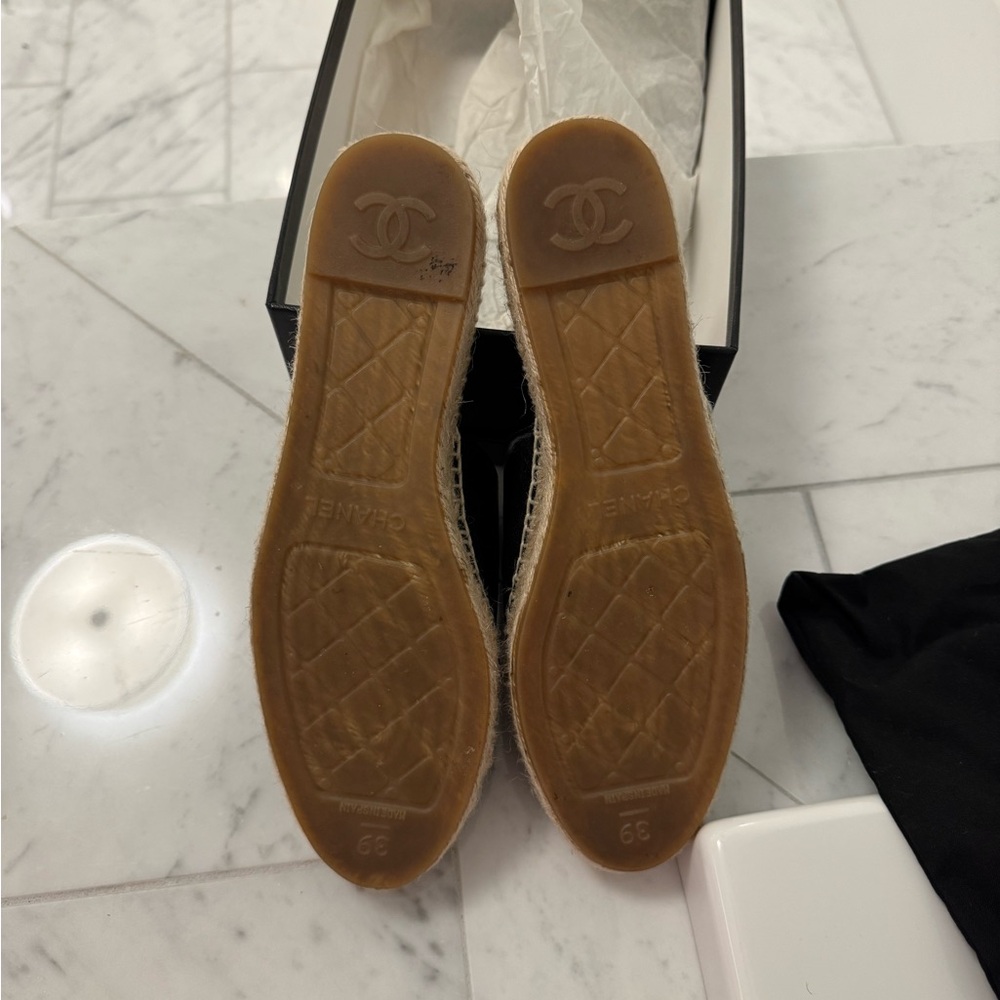 CHANEL Black Leather Mules - Picture 4 of 4